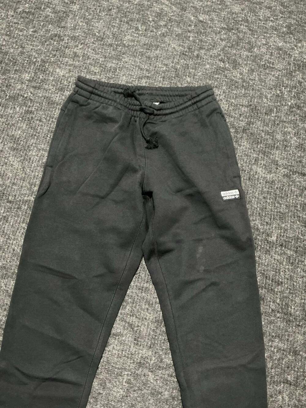 Adidas Joggers Womens Size Small Black Sportswear Used